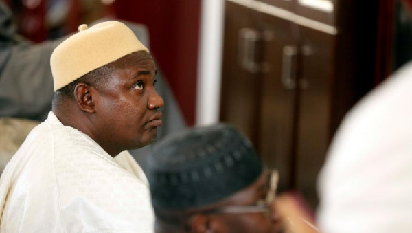 Adama Barrow, président de la Gambie