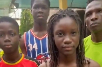 Une très jeune maman