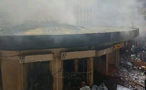 Incendie à Yaoundé