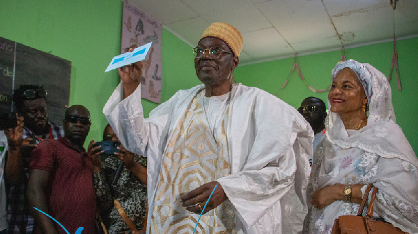 Le président du FSNC, Issa Tchiroma Bakary