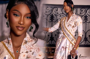 MISS CAMEROUN Audrey Moutongo Black