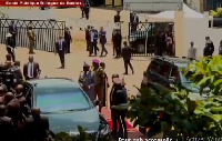 Paul Biya a voté à Bastos