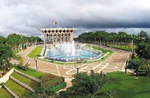 Panique au palais présidentiel
