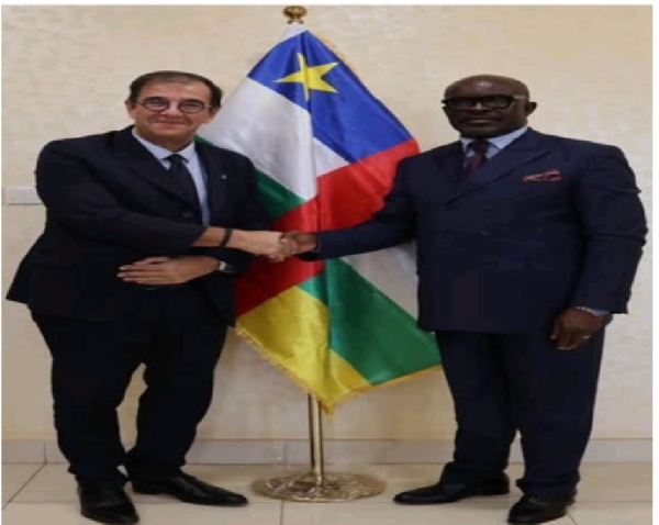 Bruno Foucher et Simplice Zingas