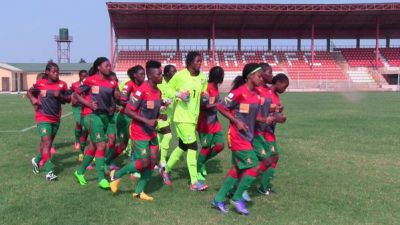 Les Lionnes Indomptables à Lusaka