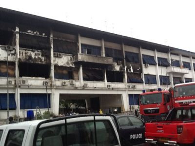 Fire ravishes Douala City Hall