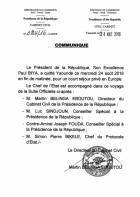 Biya en Europe pour un nouveau séjour privé