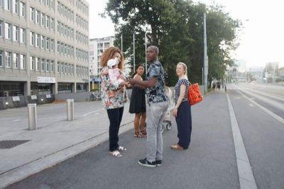 Les premières images publiques de Chantal Biya